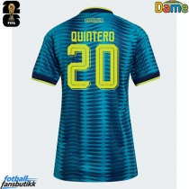 Colombia Juan Fernando Quintero #20 Bortedrakt Dame EM 2024 Kortermet